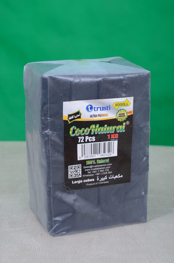 Premium Coco Natural Charcoal 72